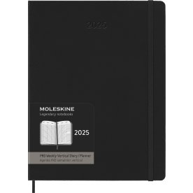 Moleskine 2025 Kalender | H | Uge Pro v. | XL