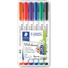 Staedtler 301 Whiteboard Marker | 6 farver