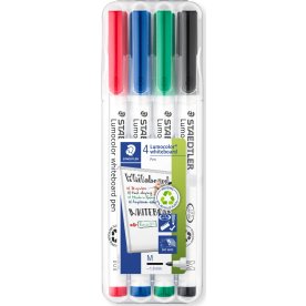 Staedtler 301 Whiteboard Marker | 4 farver