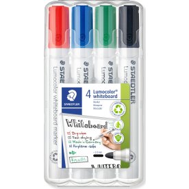 Staedtler 351 Whiteboard Marker | 4 farver