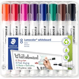 Staedtler 351 Whiteboard Marker | 8 farver