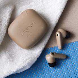 Kreafunk aSENSE In-Ear Høretelefoner, ivory sand