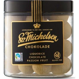 Sv. Michelsen Lakrids med hvid choko & passion