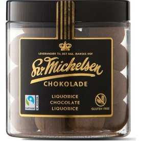 Sv. Michelsen Lakrids med chokoladeovertræk, 140 g