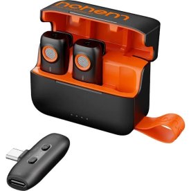 HOHEM Mikrofon MIC-01 2TX 1RX Opladningsetui USB-C