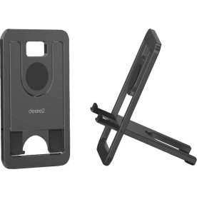 DESIRE2 Mobilholder Ultratynd Aluminium, Mørkegrå