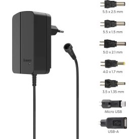 HAMA Strømforsyningsenhed Universal 27W, sort