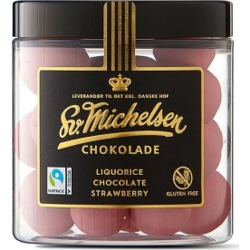 Sv. Michelsen Lakrids med jordbær dragé 140 g