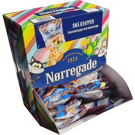 Nørregade Små Knapper 100 poser á10 g