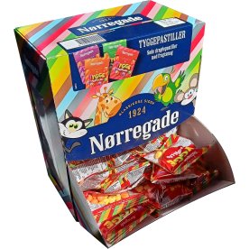 Nørregade Tyggepastiller 100 poser á 10 g
