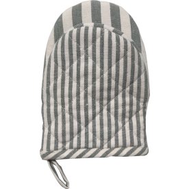 Engholm Mini grillhandske, mørk grå stribet