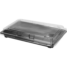 Sushi bakke m. låg, 600ml, PS, 24x15x4cm, 100 stk.