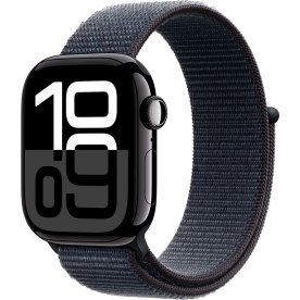 Apple Watch Series 10 GPS, 42mm, jet sort, loop