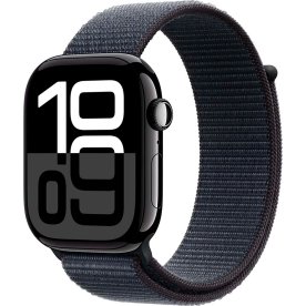 Apple Watch Series 10 GPS, 46mm, jet sort, loop