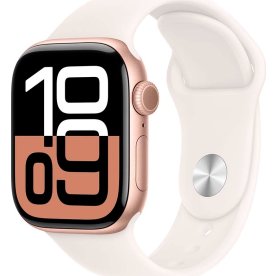 Apple Watch Series 10 (GPS+4G) 42mm rose gold, S/M