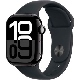 Apple Watch Series 10 (GPS+4G) 46mm, jet sort, M/L