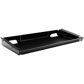 Laptopskuffe Athene m/lås, Sort