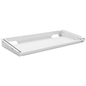 Laptopskuffe Athene m/lås, Hvid