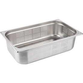 Gastrobakke Perforeret 1/1 GN, stål, 20 L