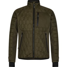 Engel X-treme quiltet jakke, Grøn, Str. XL