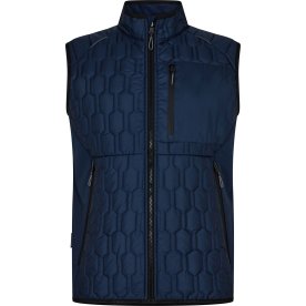 Engel X-treme quiltet vest, Blå, Str. L