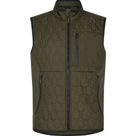 Engel X-treme quiltet vest, Grøn, Str. M