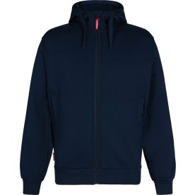 Engel Extend sweatshirt m. hætte, Blå, Str. M