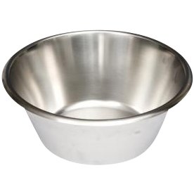 Skål Konisk, stål, 5 L