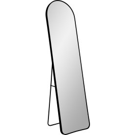 Madrid spejl, 40x150 cm, sort ramme