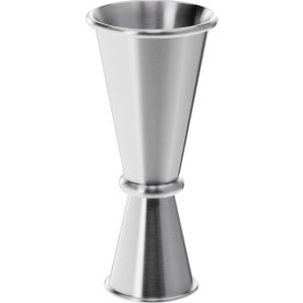 Steel Function Jigger, rustfrit stål, 2/4 cl.