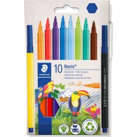 Staedtler Noris 326 Tusser | 10 farver