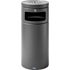 Bica 5070 Udendørs Affaldsbeholder m/askebæger 75L