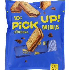 Pick Up mini chokoladekiks original, 106 g
