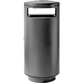 Bica 5075 Udendørs Affaldsbeholder+askebæger 125 L
