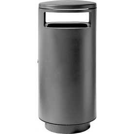 Bica 5077 Udendørs Affaldsbeholder m/låge 125L