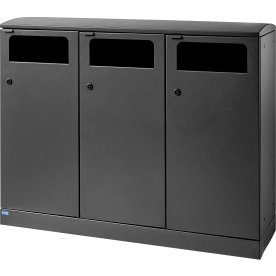 Bica 713 Udendørs Affaldsstation 3x100 L