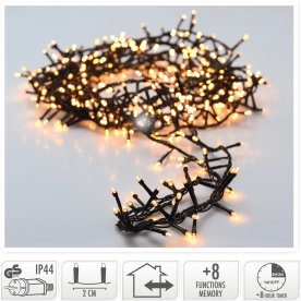 Cluster Lyskæde m/1800 Mikro LED, 36M, varm hvid