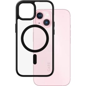 CARE iPhone 15 magsafe cover, Transparent, m sort