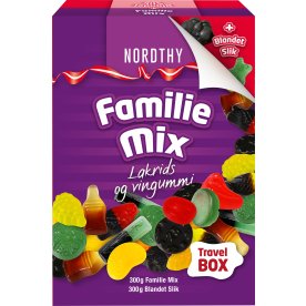 Familie Mix, Blandet slik, 600 g