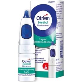 Otrivin Menthol Næsespray, 10 ml