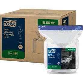 Tork W14 Wet Wipes Hænder, Refill, 58 ark