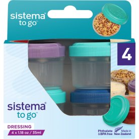 Sistema Dressing To Go, 4 stk, 35 ml.