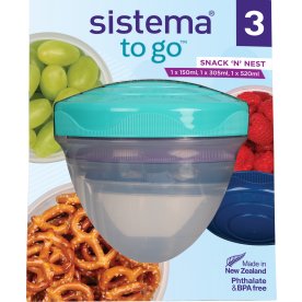 Sistema Stack'n Nest, 3 stk.