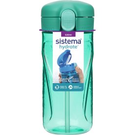 Sistema Tritan QuickFlip drikkeflaske, 520ml, grøn