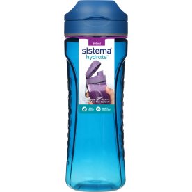 Sistema Tritan Swift drikkeflaske, 600ml, blå