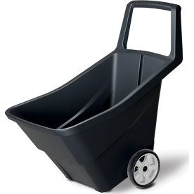 Havevogn, 95L, sort