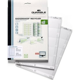 Durable R. Navneskilte indstik | 54x90mm | 240stk.