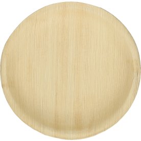 Engangstallerken, Palmeblad, ø18cm, 25 stk.