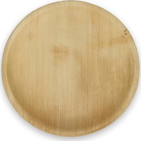 Engangstallerken, Palmeblad, ø24cm, 25 stk.