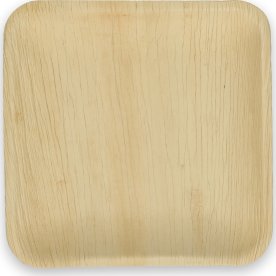 Engangstallerken, Palmeblad, 18x18cm, 25 stk.